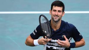 <p>Novak Djokovic spielt in Paris das Finale.</p>