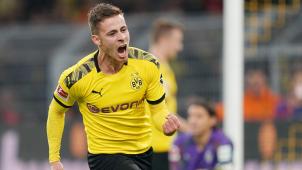 <p>BVB-Neuzugang Thorgan Hazard erzielte am Samstag beim 3:0 gegen Wolfsburg seinen ersten Saisontreffer. Der Belgier ist Dortmunds zweitbester Scorer – und zahlt das Vertrauen von Lucien Favre zurück.</p>