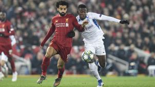 <p>Liverpool (l.) hatte das Spiel zu jedem Zeitpunkt im Griff.</p>