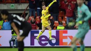 <p>Maxime Lestienne schießt Standard zum Sieg.</p>