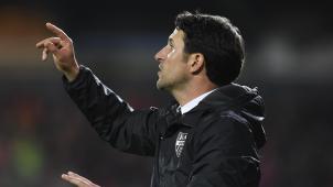 <p>AS-Cheftrainer Benat San José</p>