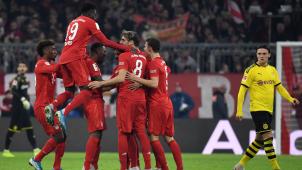 <p>Serge Gnabry erzielte das 2:0 für die Bayern.</p>