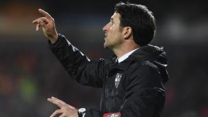 <p>AS-Cheftrainer Benat San José</p>