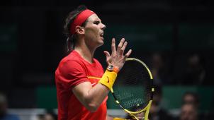<p>Rafael Nadal sparte nach seinem Sieg nicht mit Kritik an der Organisation des Davis Cup.</p>