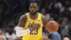 <p>Superstar LeBron James ist die Säule im Spiel der Los Angeles Lakers.</p>