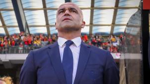 <p>Nationaltrainer Roberto Martinez</p>