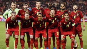 <p>Die Roten Teufel vor dem Spiel gegen Zypern am 19. November.</p>