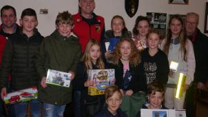 <p>Die Preisträger im Benjaminwettkampf</p>