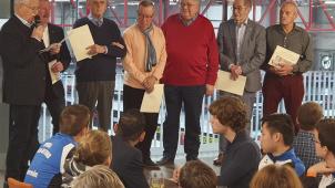 <p>Diese Aufnahme zeigt einen Teil der ausgezeichneten Ehrenamtlichen.</p>