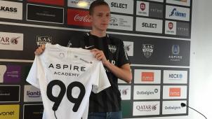 <p>Sven Mertens (21) tritt an der Konsole für die AS Eupen an.</p>