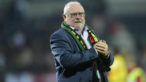 <p>Frank Dierckens, Präsident des KV Oostende</p>