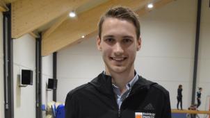 <p>Tom Reuter vom AC Eifel - Hautes Fagnes gewann den Hauptlauf der Junioren, Senioren und Masters.</p>