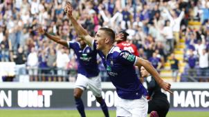 <p>Matchwinner im Hinspiel: Alexis Saelemaekers</p>