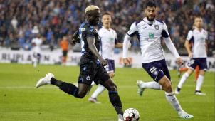 <p>Krépin Diatta (links) traf im Ligaspiel im September gleich zweimal gegen den RSC Anderlecht.</p>