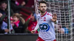 <p>Kortrijks Torschütze Gary Kagelmacher</p>