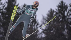 <p>Karl Geiger gehört zu den Kobayasahi-Herausforderern.</p>