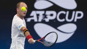 <p>Steve Darcis legte den Grundstein für den belgischen Erfolg.</p>