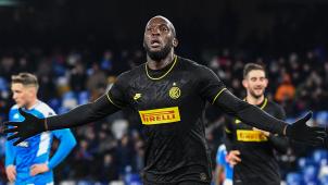 <p>Beim 3:1 im Topspiel bei Neapel traf Romelu Lukaku doppelt.</p>