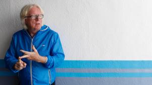 <p>Der deutsche Fußballtrainer Winfried Schäfer im Jahr 2018 in Teheran.</p>