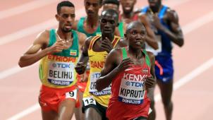 <p>Rhonex Kipruto (ganz vorne) hat einen neuen Rekord aufgestellt.</p>