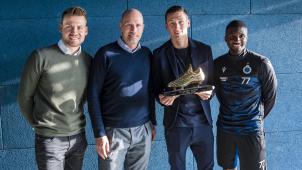 <p>Bester Torhüter (Simon Mignolet), bester Trainer (Philippe Clement), bester Spieler (Hans Vanaken) und Tor des Jahres (Clinton Mata): Club Brügge räumte am Mittwoch ab.</p>