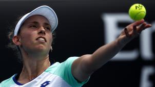 <p>Elise Mertens zeigte eine ansprechende Leistung.</p>