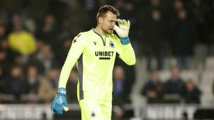 <p>Simon Mignolet ärgert sich nach seinem Patzer.</p>