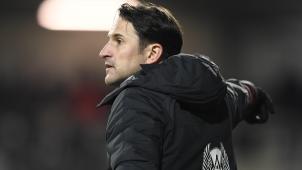 <p>AS-Cheftrainer Benat San José und seine Mannschaft stehen vor einem wichtigen Spiel.</p>