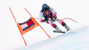 <p>Matthias Mayer siegte auf der Streif.</p>