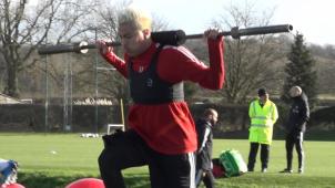 <p>Am Mittwoch veröffentlichte der FC Watford ein Video, das Penaranda beim Training zeigt.</p>