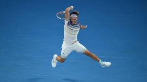<p>Dominic Thiem setzte sich gegen Rafael Nadal durch.</p>
