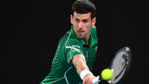 <p>Novak Djokovic steht zum achten Mal im Endspiel.</p>