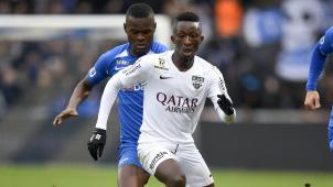 <p>Lazare Amani (vorne)</p>