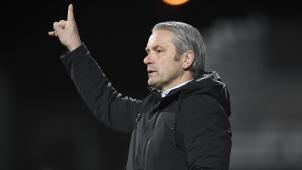 <p>Will noch nicht aufgeben: Brügge-Trainer Bernd Storck.</p>