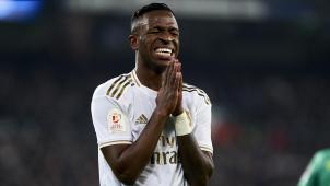 <p>Reals Vinicius Junior kann es nicht fassen.</p>