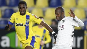 <p>Musona (r.) gehörte in Sint-Truiden erneut zu den besten Eupenern.</p>