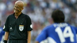 <p>Gilt heute noch als bester Schiedsrichter aller Zeiten: Pierluigi Collina.</p>