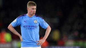 <p>Bleibt er City erhalten oder verlässt er den Klub? Die Zukunft von Kevin De Bruyne ist zurzeit ziemlich ungewiss.</p>