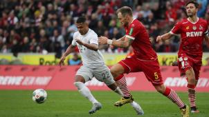 <p>Serge Gnabry (links) traf in Köln zweimal.</p>