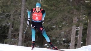 <p>Der Franzose Emilien Jacquelin wurde erstmals Weltmeister im Biathlon-Jagdrennen.</p>