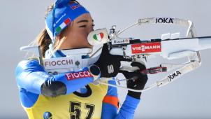 <p>Dorothea Wierer gewann am Dienstag ihr zweites WM-Gold</p>