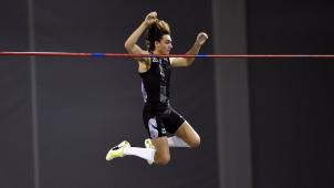 <p>Weltrekordler Armand Duplantis</p>