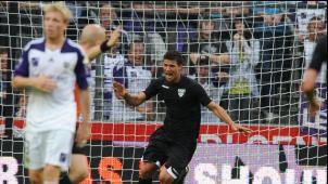 <p>Alex Costa dos Santos erzielte das zwischenzeitliche 0:1 für die AS Eupen.</p>