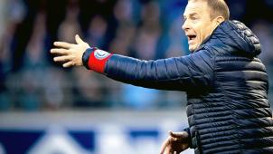<p>Gent-Trainer Jess Thorup bleibt entspannt.</p>