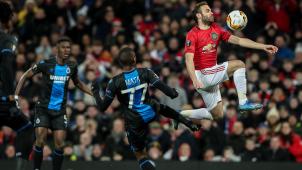 <p>Club Brügge verlor das Rückspiel in Manchester deutlich.</p>