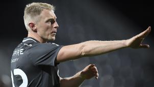 <p>Zuletzt schwach, aber auf Wiedergutmachung aus: Rechtsverteidiger Andreas Beck.</p>