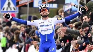 <p>Kasper Asgreen gewann den Halbklassiker am Sonntag.</p>