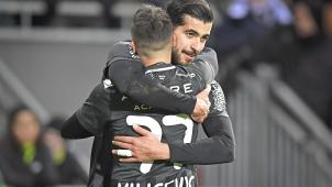 <p>Danijel Milicevic mit Saeid Ezatolahi</p>