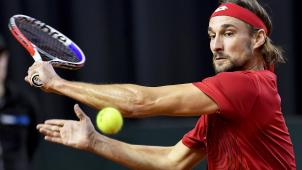 <p>Ruben Bemelmans kam dem Sieg gegen Marton Fucsovics sehr nahe.</p>