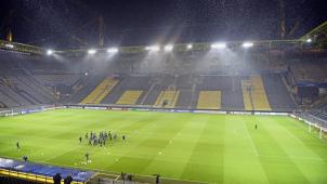 <p>Bleibt das Dortmunder Stadion am Wochenende leer?</p>